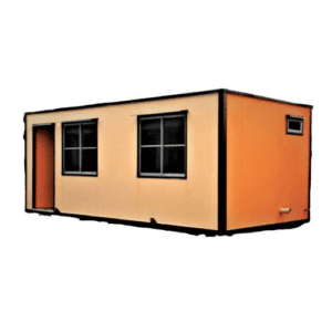 Heavy Duty Portable Cabin | Super Deluxe - Insulated Sandwich Panel System - 100% Steel / NO Timber