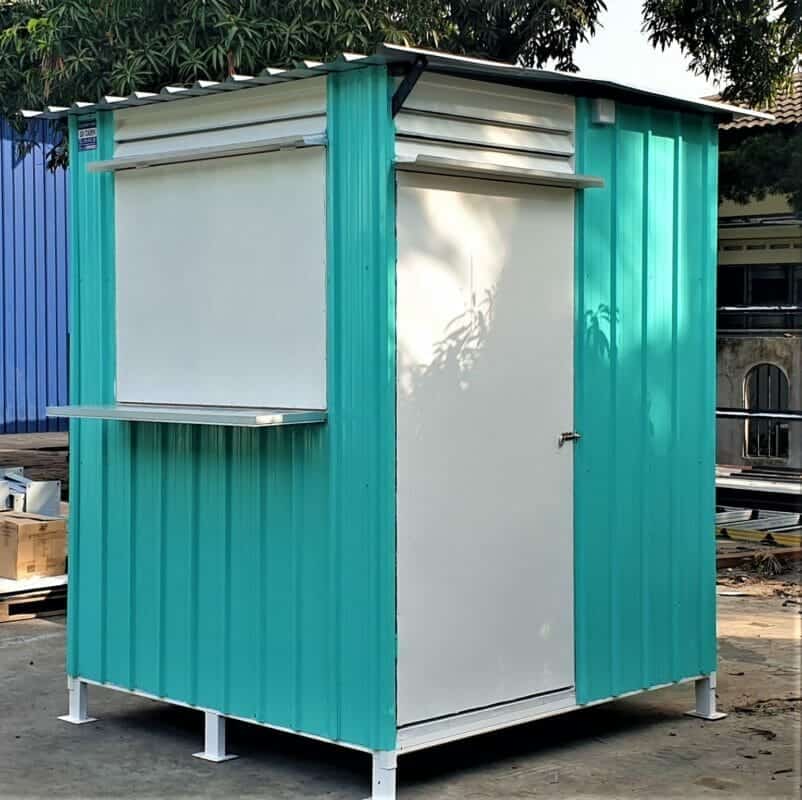 Kiosk Portable Cabin | Economy – PPGI Deck & Steel Frame Finished