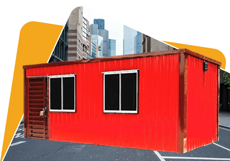 Standard Cabin House | 2 Rooms with Centre Partition (10 x 20 x 8 Ft)