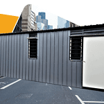 Light Duty Portable Cabin | Economy - PPGI Deck & Steel Frame Finished (NO Window & NO Electrical)