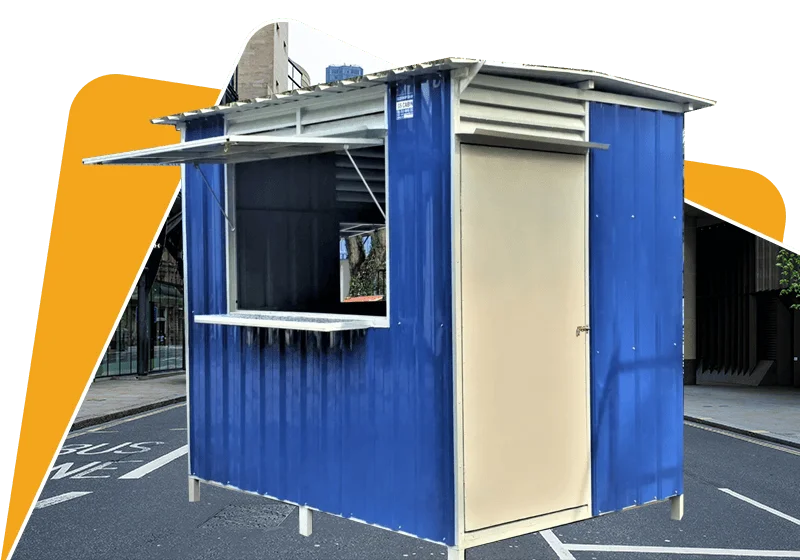 Light Duty Portable Cabin | Economy - PPGI Deck & Steel Frame Finished (NO Window & NO Electrical)