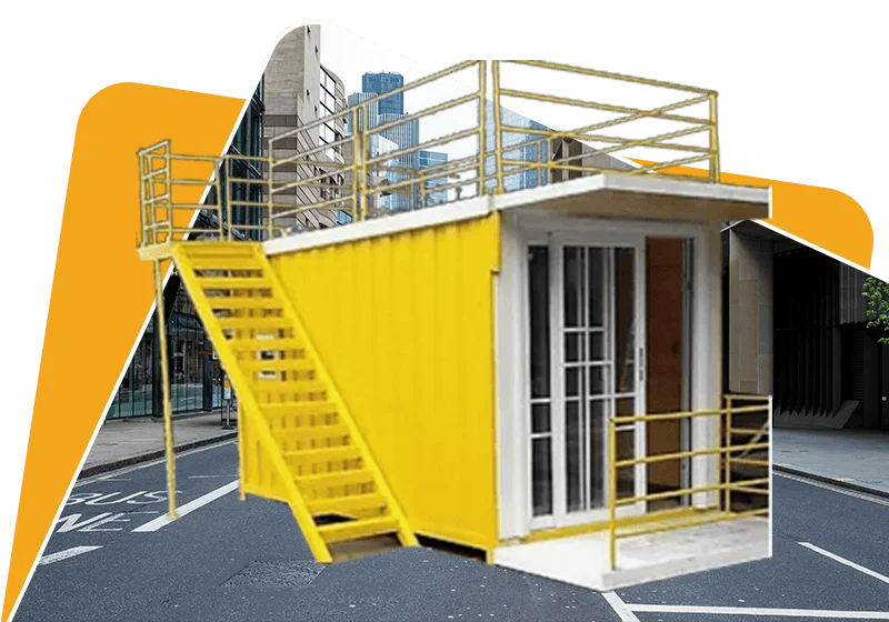 Standard Cabin House | 2 Rooms with Centre Partition (10 x 20 x 8 Ft)