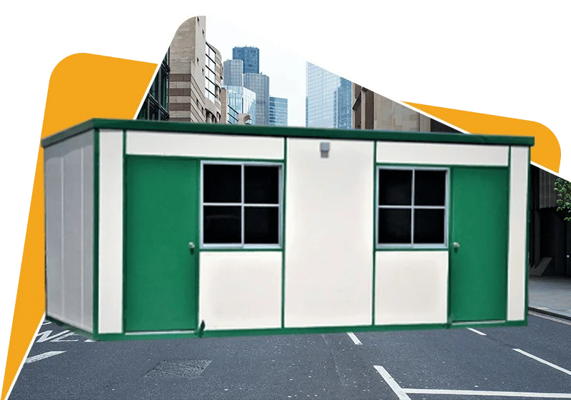 Standard Cabin House | 2 Rooms with Centre Partition (10 x 20 x 8 Ft)