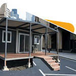 Standard Cabin House | 2 Rooms with Centre Partition (10 x 20 x 8 Ft)