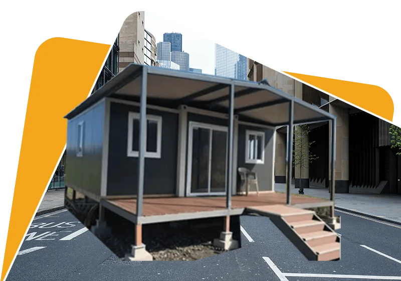 Standard Cabin House | 2 Rooms with Centre Partition (10 x 20 x 8 Ft)